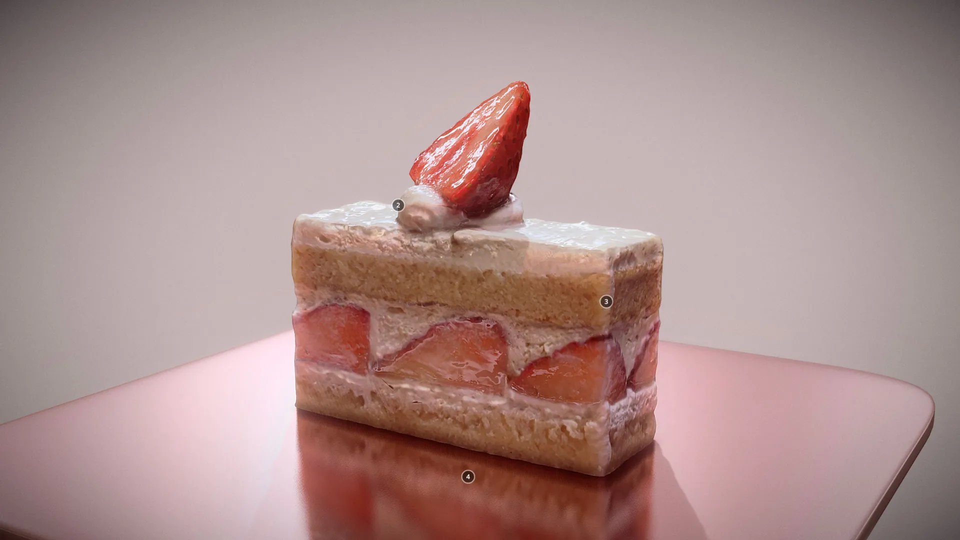 3D Scans Vegan Cake Collection