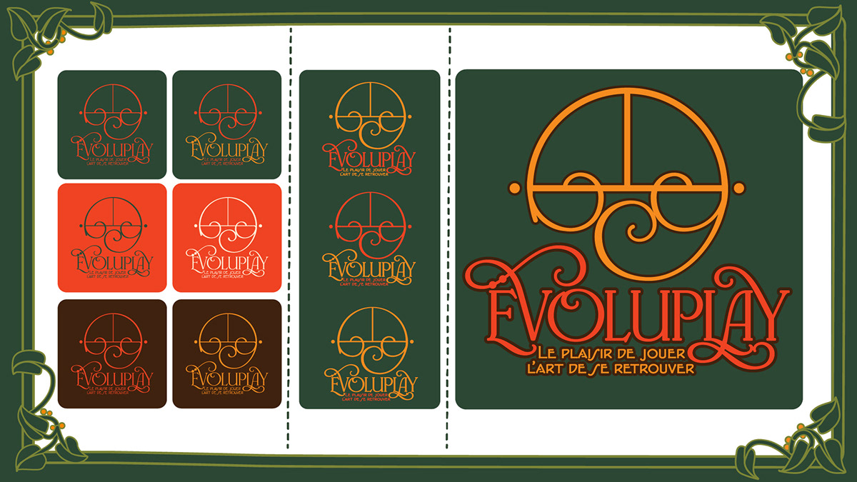 Final logo colour and format variations