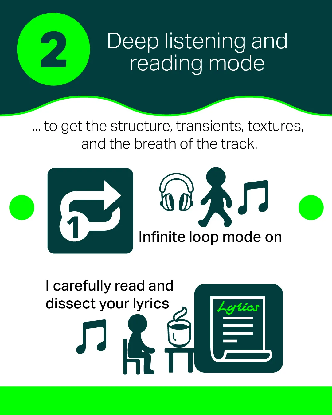 Music visualizer workflow step 4