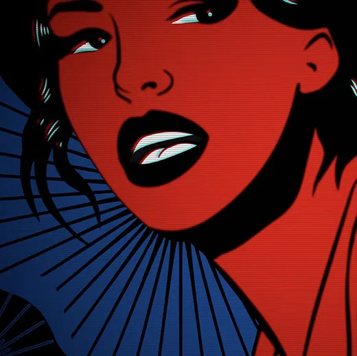 Superbus; On the River; lyrics video still
